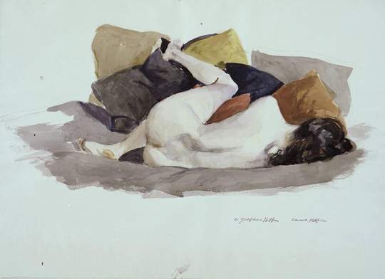 crayon et aquarelle sur papier1927